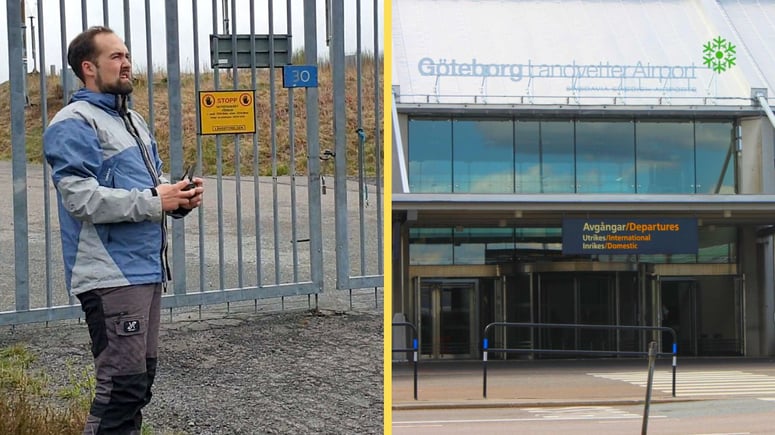 Artikelbild för artikeln: V-politiker utförde sabotage mot flygplats: "Nödvärn för klimatet"