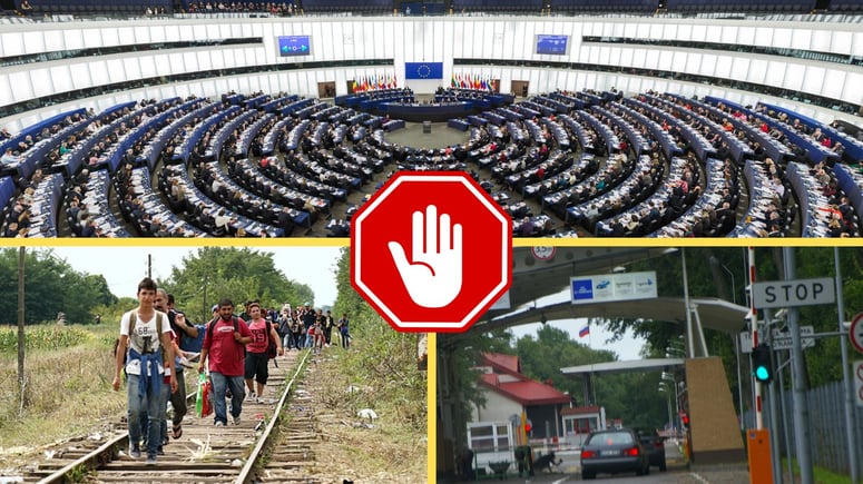 Artikelbild för artikeln: EU: Migranter kan överföras till vilket land som helst