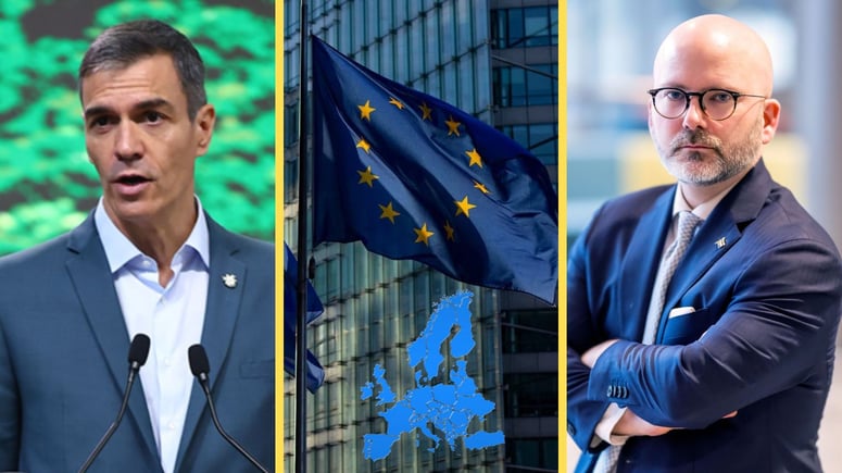 Artikelbild för artikeln: Spansk massamnesti skakar EU – SD varnar för migranter till Sverige