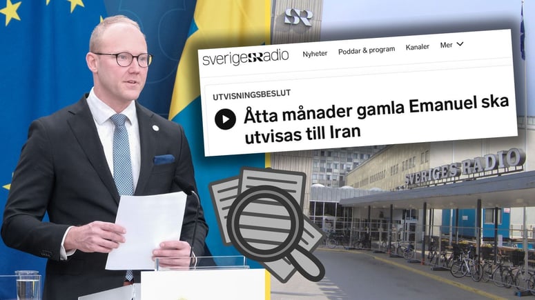 Artikelbild för artikeln: SR sprider desinformation om bebis-utvisning - "Lögner"