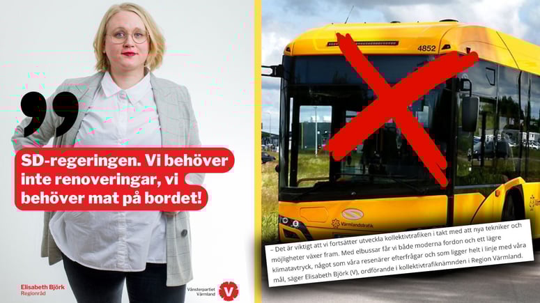 Artikelbild för artikeln: Storsatsade på elbussar som inte klarar vintern – nu får vanliga bussar rycka in