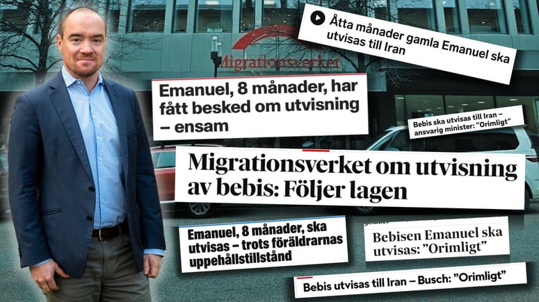 Artikelbild för artikeln: Ekeroth: “Bebisutvisningen” är en påverkansoperation inför valet