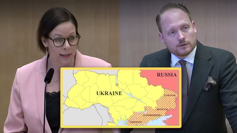 Artikelbild för artikeln: Tidöregeringen: Fortsatt fokus på Ukraina och kärnvapen på svensk mark