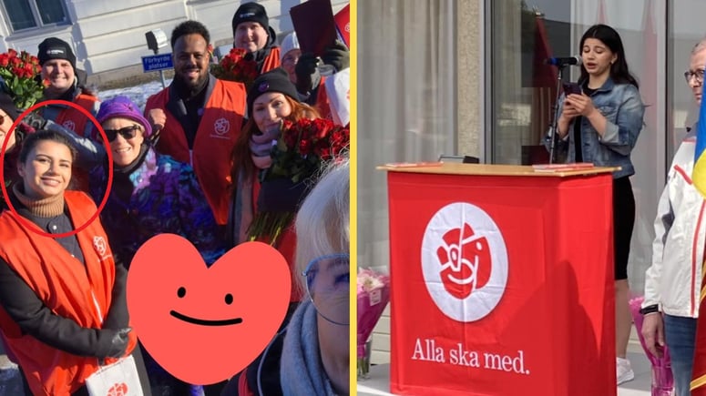 Artikelbild för artikeln: SSU-ordförande ska utvisas: "Då gömmer vi henne"