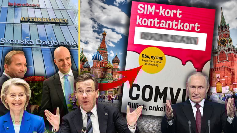 Artikelbild för artikeln: SvD larmar om övervakningssamhälle i Ryssland - men likadant i Sverige