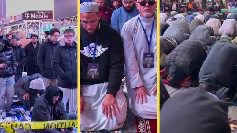 Artikelbild för artikeln: VIDEO: Här tar muslimer över New York