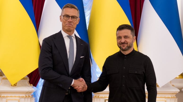 Artikelbild för artikeln: Finlands president: "Putin är på väg att förlora kriget"