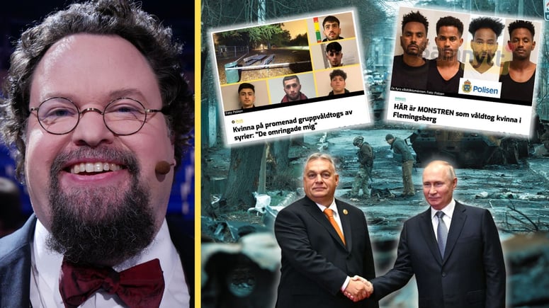 Artikelbild för artikeln: Edward Blom svarar Samnytt efter utspel att Ungerns handel med Ryssland är värre än "svenska gruppvåldäkter"