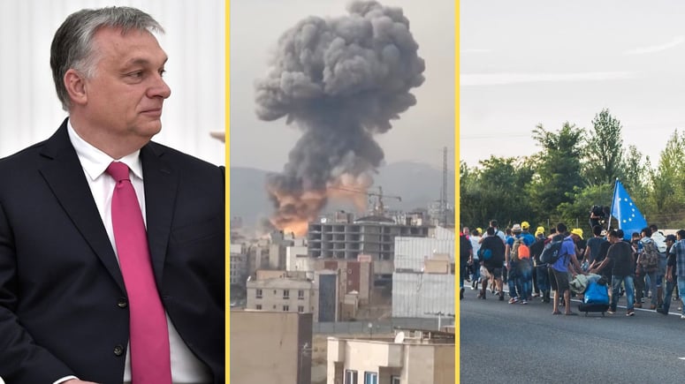 Artikelbild för artikeln: Orbán varnar: Iran-kriget kan sluta i migrantkaos likt 2015