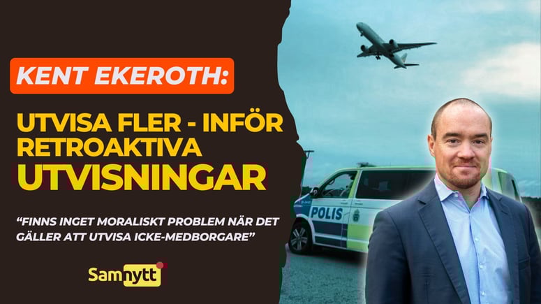 Artikelbild för artikeln: Ekeroth: "Utvisa fler - inför retroaktiva utvisningar"