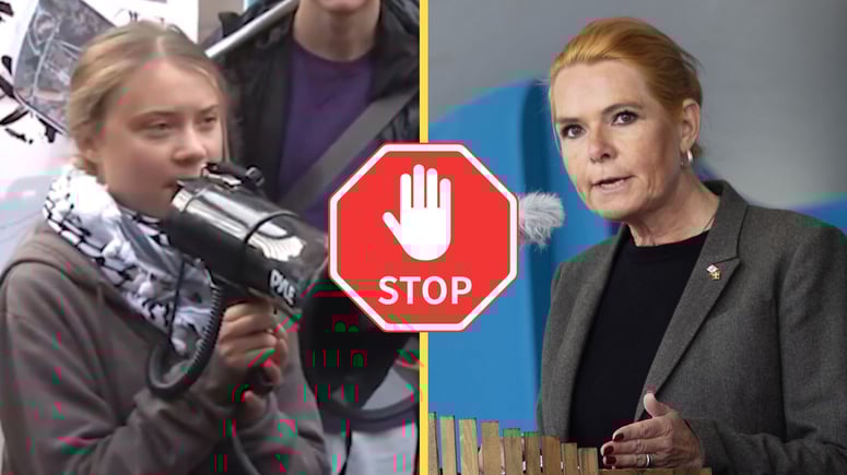 Artikelbild för artikeln: Dansk politiker vill porta Greta Thunberg: "Vi borde inte vara en lekplats"