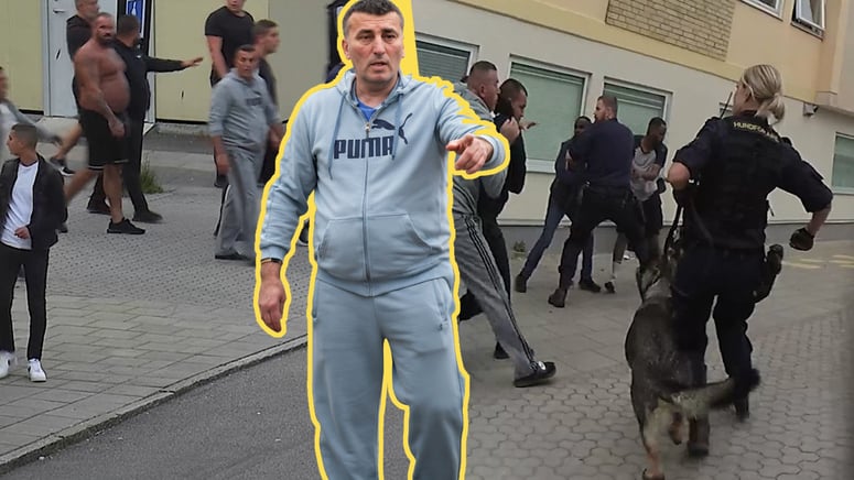 Artikelbild för artikeln: Klanen styr bostadsområdet med järnhand