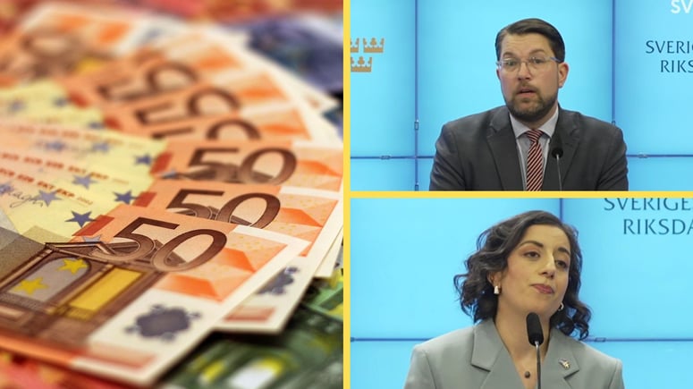 Artikelbild för artikeln: Beskedet: SD stödjer folkomröstning om euro