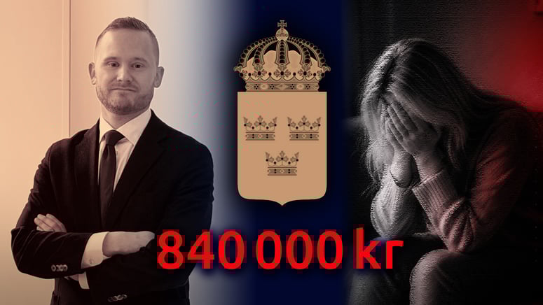 Artikelbild för artikeln: Efter nära miljonen till våldtäktsman – nu ska brottsoffer få förtur