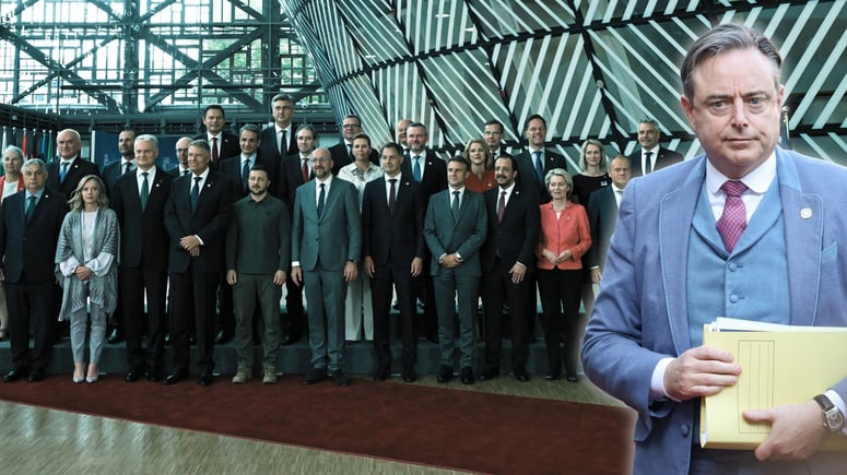 Artikelbild för artikeln: Belgiens premiärminister: "Ledare i EU håller med mig men vågar inte säga det - vi kan inte vinna mot Ryssland"