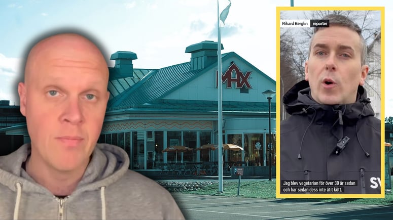 Artikelbild för artikeln: SVT:s vegetarian-reporter blir stött när Lamotte ber om kvitto – ”Vad är problemet?”