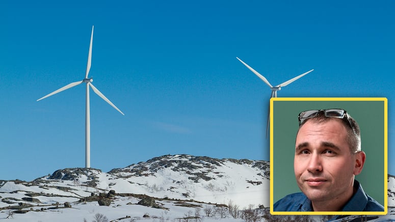 Artikelbild för artikeln: Expert: Sverige behöver inga fler vindkraftverk