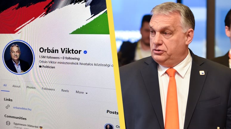 Artikelbild för artikeln: Meta anklagas för "shadowban" mot Orbán inför valet