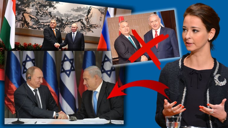 Artikelbild för artikeln: KD-toppen kritiserar Netanyahus Orbán-hyllning som ryssvänlig – missar Israels relation med Ryssland