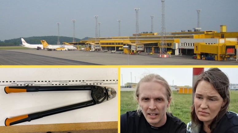 Artikelbild för artikeln: Klimatextremister i sabotageaktion mot flygplats - så blev straffen