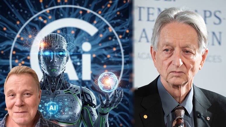 Artikelbild för artikeln: Dagerlind: Därför varnar AI-pionjären Geoffrey Hinton för framtiden