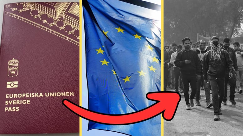 Artikelbild för artikeln: Sverige EU-mästare i medborgarskap