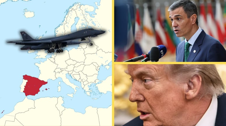 Artikelbild för artikeln: Spanien portar USA:s militärflygplan