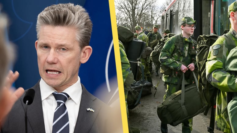 Artikelbild för artikeln: Regeringen utreder att skicka värnpliktiga till krig utomlands