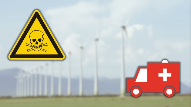 Artikelbild för artikeln: Asbest hittat i flera vindkraftverk: "Bara början"