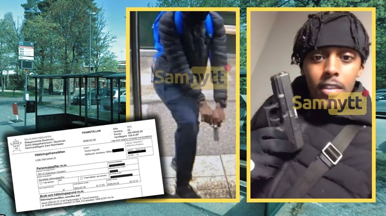Artikelbild för artikeln: Här är gäng-somaliern som häktats för bussmordet i Tyresö - kan utvisas