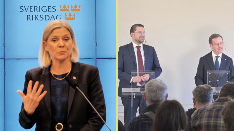 Artikelbild för artikeln: Magdalena Andersson: "Tidöpartierna samlar inte det breda allmänintresset"