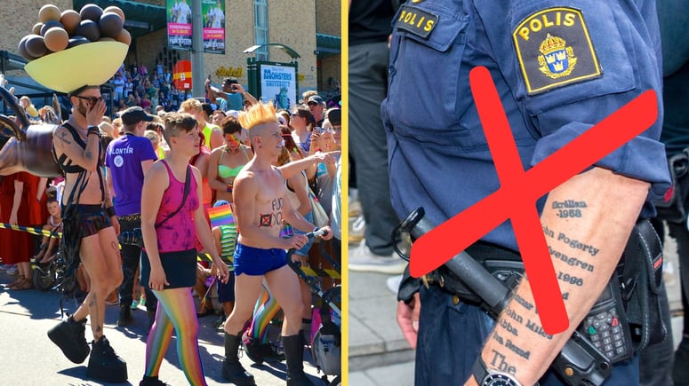 Artikelbild för artikeln: Klart: Inga polisuniformer i Pride