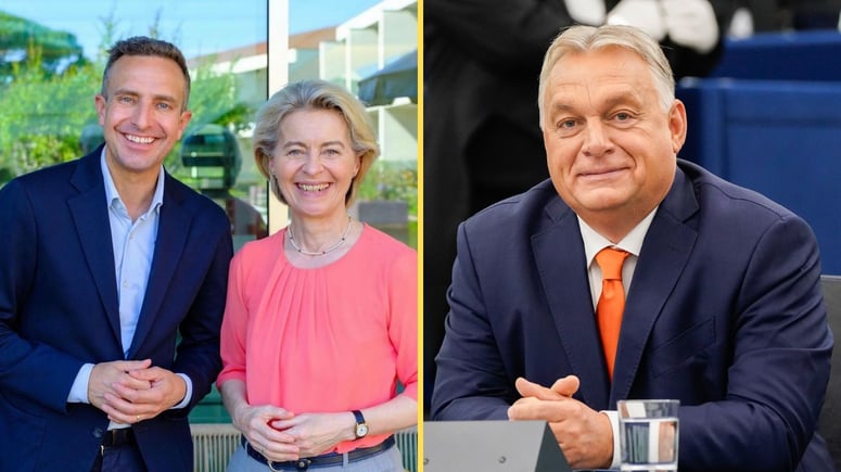 Artikelbild för artikeln: Moderaternas valpåverkan i Ungern: "Korrupt trojansk häst för Putin"