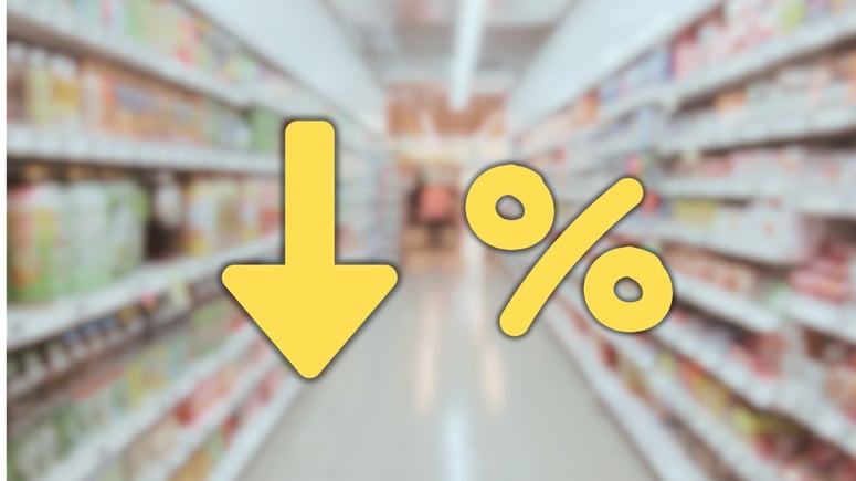 Artikelbild för artikeln: Matpriserna pressas nedåt - största sänkningen på decennier
