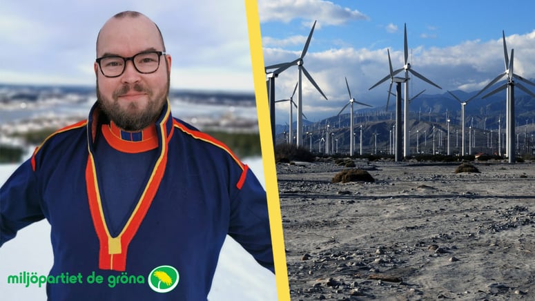 Artikelbild för artikeln: Miljöpartiet: Gärna vindkraft – men inte på vår bakgård