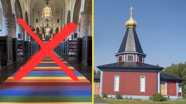 Artikelbild för artikeln: Kristna hittar hem i ortodoxa kyrkan: "Svenska kyrkan känns mindre kristen"