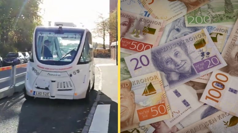 Artikelbild för artikeln: Självkörande buss blev miljonfiasko för kommunen