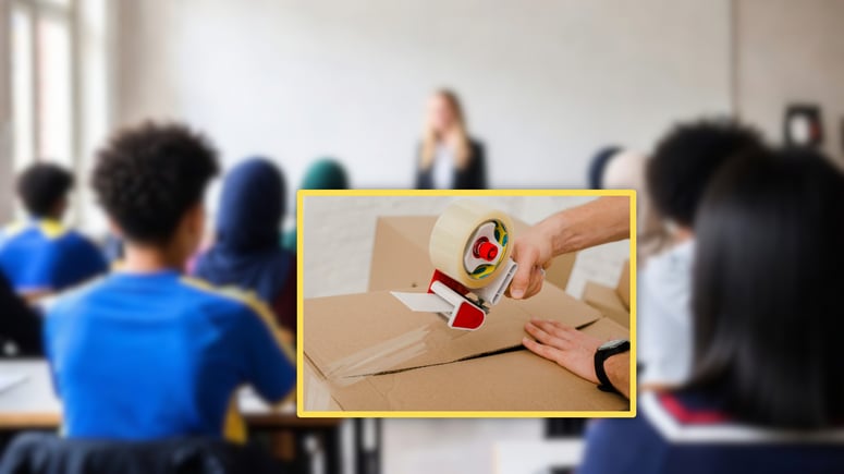 Artikelbild för artikeln: Lärarinna tejpade igen munnen på jobbiga invandrarelever – frias