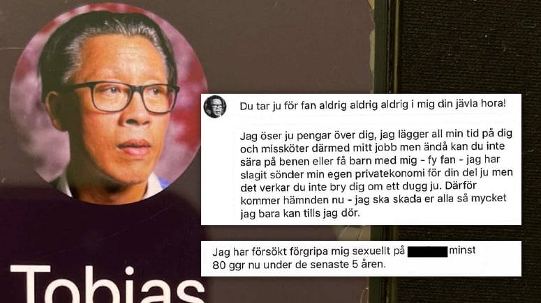 Artikelbild för artikeln: Expo-grundare åtalas – hotade sexvägrande sambo