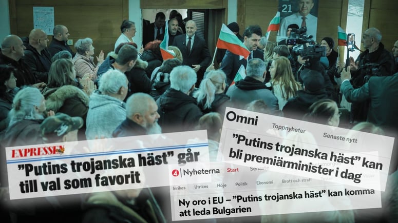 Artikelbild för artikeln: Bulgarer röstade fram nästa regering – svenska medier: ”Putins trojanska häst”