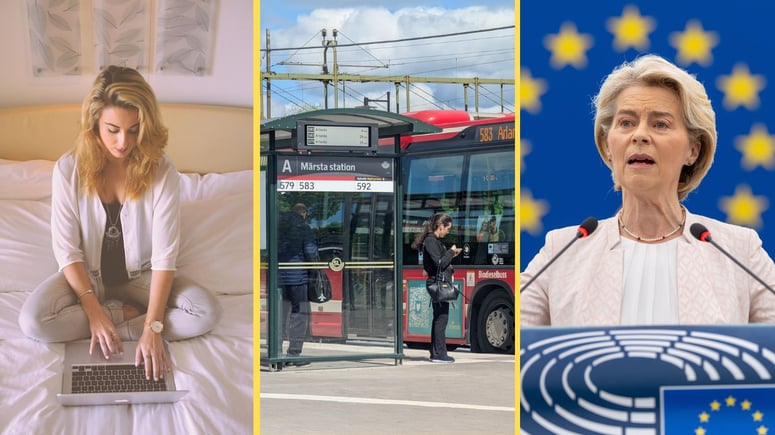 Artikelbild för artikeln: EU:s krisdrag: Distansarbete och kollektivtrafik lösningen på höjda energipriser