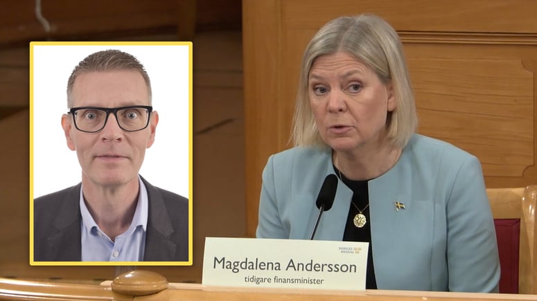 Artikelbild för artikeln: M ger tidigare regering skulden för pensionsmiljarder till Northvolt