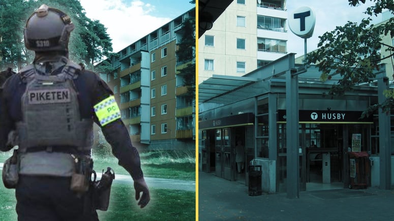 Artikelbild för artikeln: Poliser besköts i "särskilt utsatt område"
