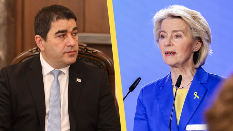 Artikelbild för artikeln: Georgisk talman: EU försöker genomföra statskupp i Georgien