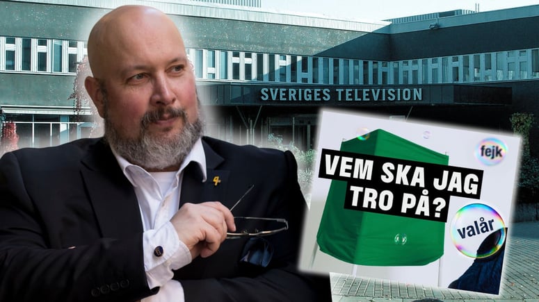 Artikelbild för artikeln: Konspirationsteoretiker får SVT-jobb inför valet - ska informera om desinformation