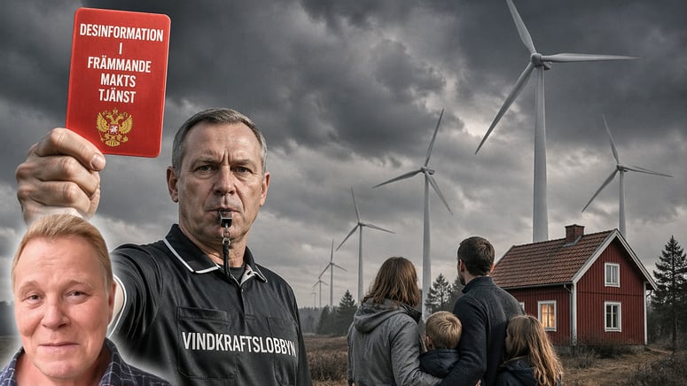 Artikelbild för artikeln: Dagerlind: När fakta blir obekväma drar vindkraftslobbyn rysskortet