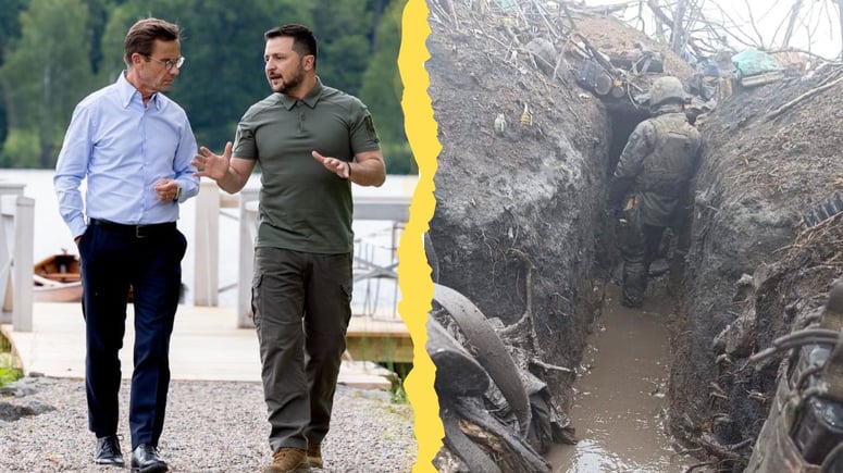 Artikelbild för artikeln: Kristersson jublar över 1000 miljarder till Ukraina: "Nyckeln till framtida fred"