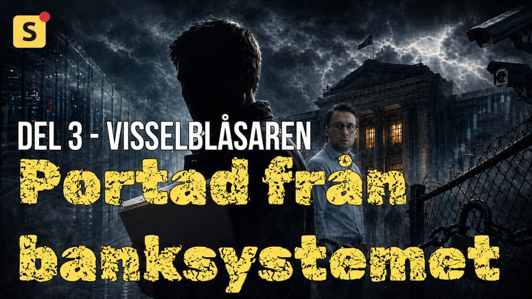 Artikelbild för artikeln: AVSLÖJAR: Visselblåsare om bankernas jakt på oliktänkande