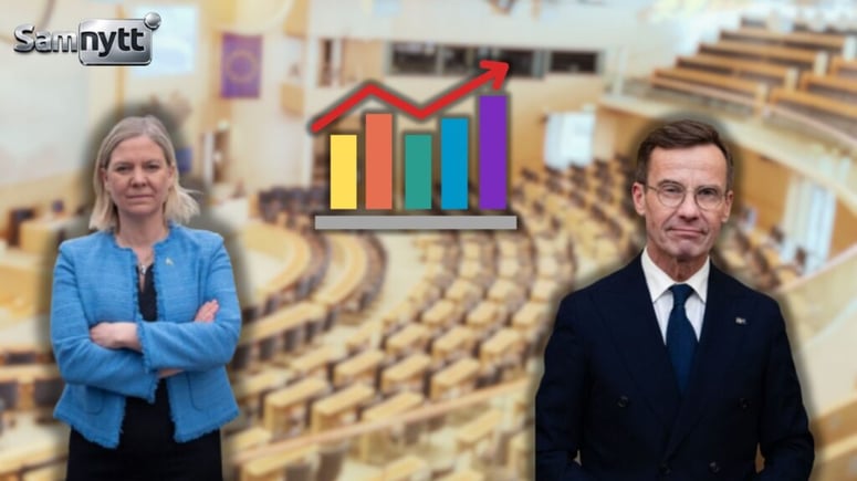 Artikelbild för artikeln: Ny mätning: Lyft för rödgröna