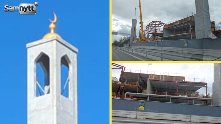 Artikelbild för artikeln: Nya jättemoskén byggs för fullt - då ska den stå klar